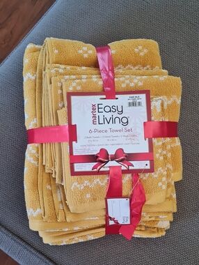 Martex Easy Living 6-Piece Towel Set